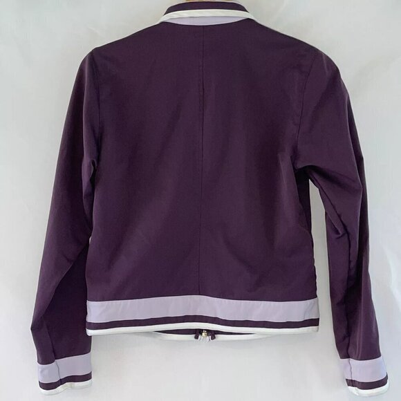 Nike Purple Lightweight Zip-up Jacket Size M (8-10) - Picture 4 of 4